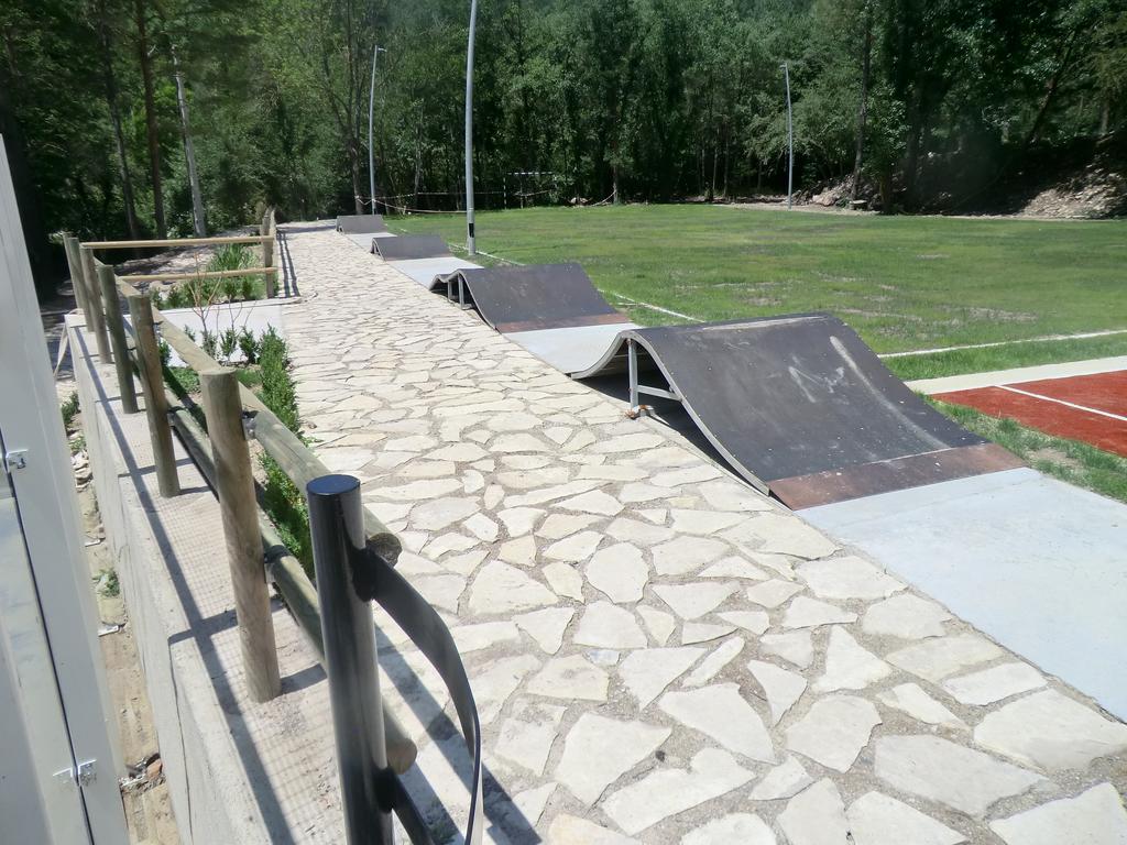 Camping L'Espelt La Pobla de Lillet Zewnętrze zdjęcie