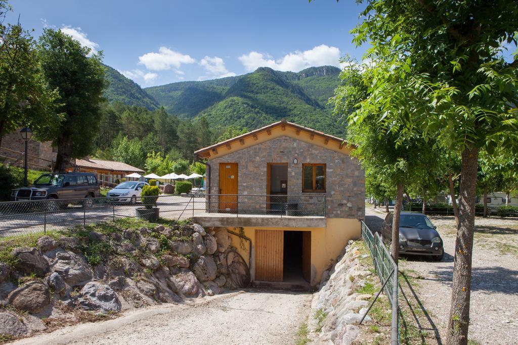 Camping L'Espelt La Pobla de Lillet Zewnętrze zdjęcie